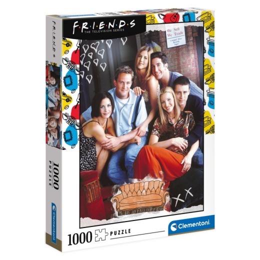 Clementoni Pussel: Friends 1000 Bitar i gruppen  hos Spelexperten (5858086)