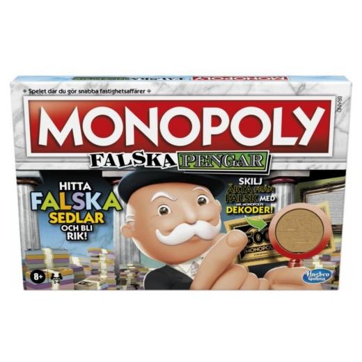 Monopoly Falska Pengar i gruppen SÄLLSKAPSSPEL / Familjespel hos Spelexperten (5858348)
