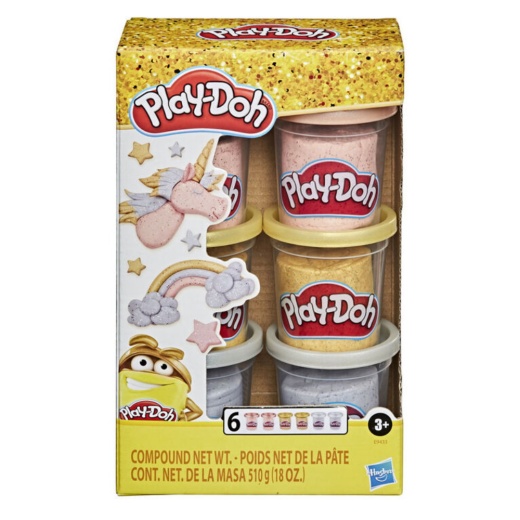 Play-Doh Metallics Compound i gruppen LEKSAKER / Play-Doh hos Spelexperten (5858542)