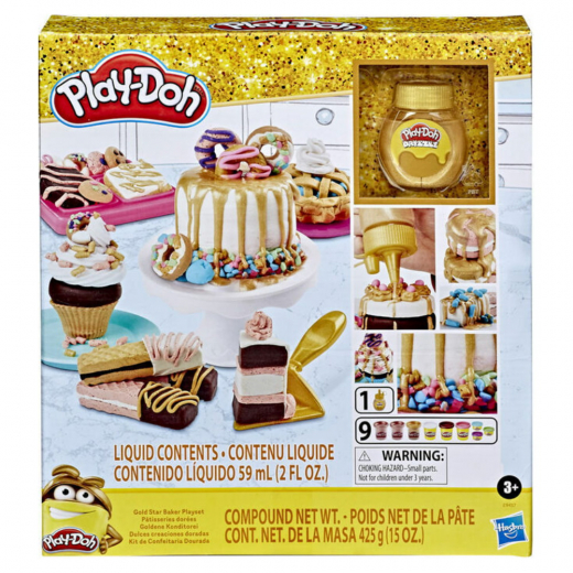 Play-Doh Gold Star Baker i gruppen LEKSAKER / Play-Doh hos Spelexperten (5858544)