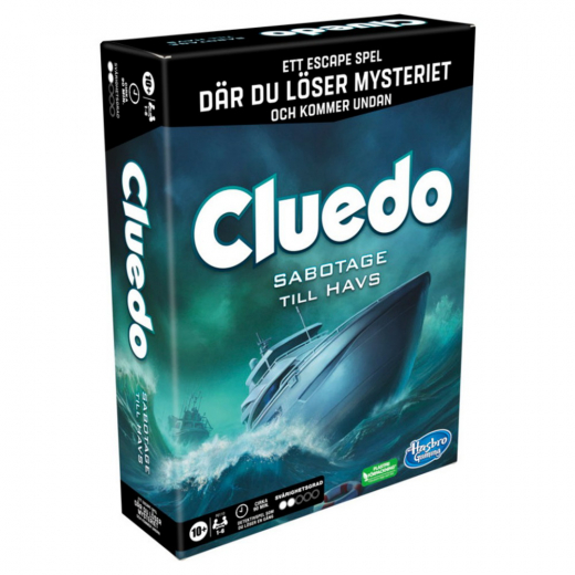 Cluedo Flykt - Sabotage Till Havs i gruppen SÄLLSKAPSSPEL / Escape Room hos Spelexperten (5859536)