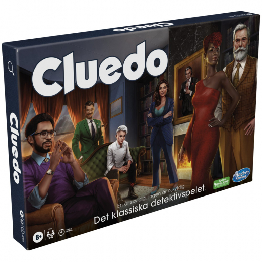 Cluedo - Det klassiska detektivspelet 2023 i gruppen SÄLLSKAPSSPEL / Familjespel hos Spelexperten (5859858)