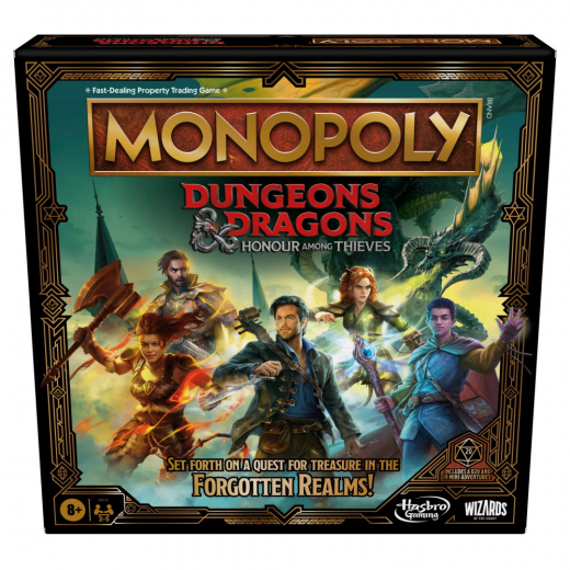 Monopoly - Dungeons & Dragons: Honour Among Thieves i gruppen SÄLLSKAPSSPEL / Familjespel hos Spelexperten (5859867)