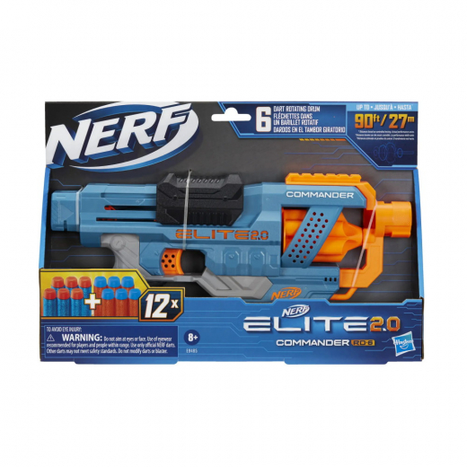 Nerf Elite 2.0 - Commander RD-6 i gruppen LEKSAKER / Actionlek hos Spelexperten (5859997)