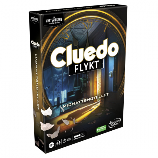 Cluedo Flykt - Midnattshotellet i gruppen SÄLLSKAPSSPEL / Escape Room hos Spelexperten (5860355)