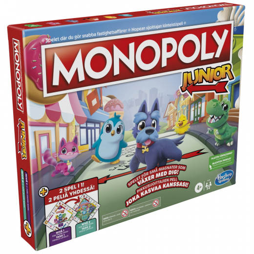 Monopol: Junior i gruppen SÄLLSKAPSSPEL / Spelserier / Monopol hos Spelexperten (5860373)