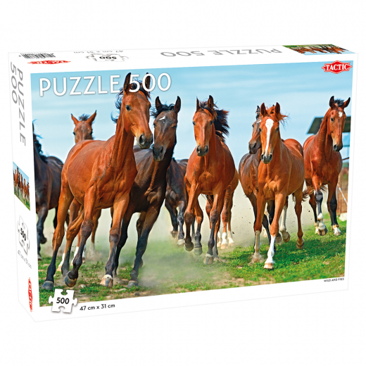 Tactic Pussel: Wild and Free 500 bitar i gruppen  hos Spelexperten (58685)