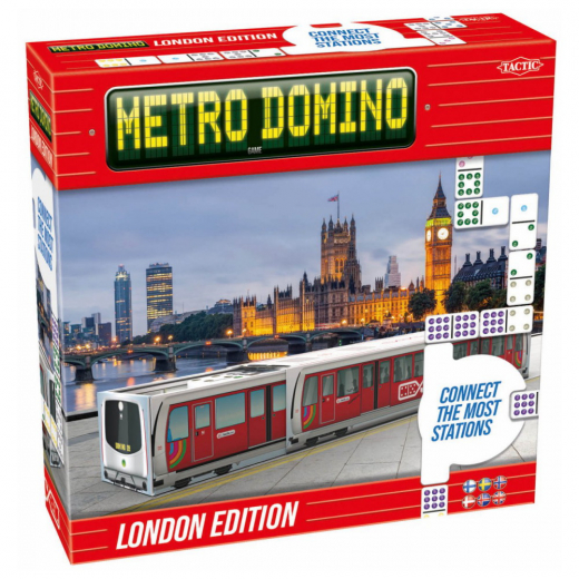 Metro Domino - London Edition i gruppen SÄLLSKAPSSPEL / Familjespel hos Spelexperten (58924)