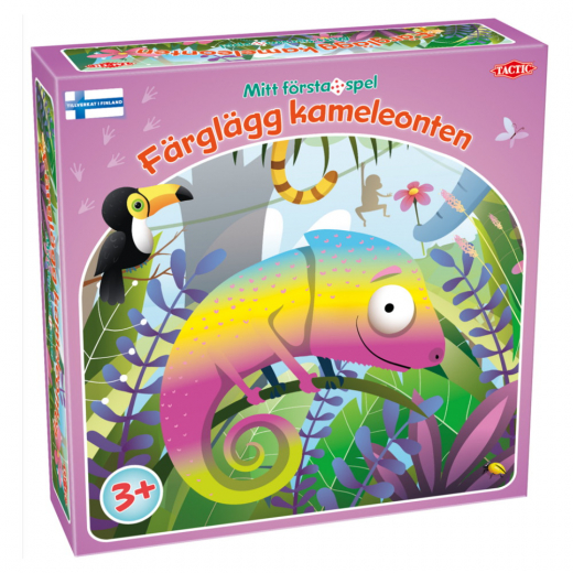 Färglägg Kameleonten - Mitt första spel i gruppen SÄLLSKAPSSPEL / Barnspel hos Spelexperten (59322)