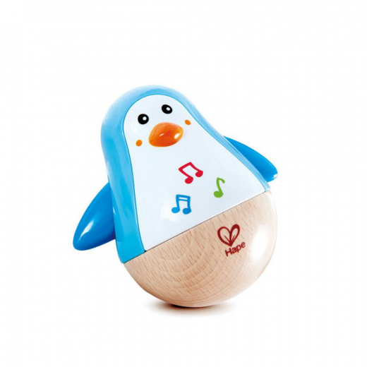 Hape Pingvin Musikalisk Wobbler i gruppen LEKSAKER / Barn & baby hos Spelexperten (5933)