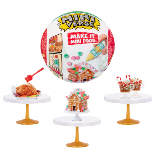 Miniverse Make It Mini Food: Holiday Series 1 i gruppen LEKSAKER / Figurer och lekset hos Spelexperten (593782)
