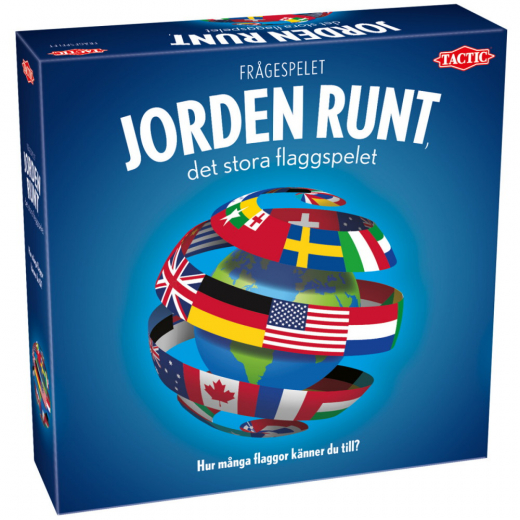 Jorden runt Det Stora Flaggspelet i gruppen SÄLLSKAPSSPEL / Familjespel hos Spelexperten (59389)