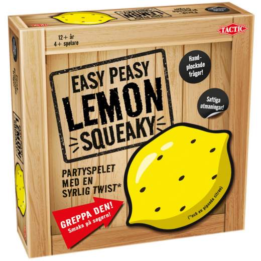 Easy Peasy Lemon Squeaky (Swe) i gruppen SÄLLSKAPSSPEL / Familjespel hos Spelexperten (59845)
