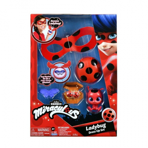 Miraculous - Ladybug Dress Up Set i gruppen LEKSAKER / Rollek / Utklädnad hos Spelexperten (60-50600)