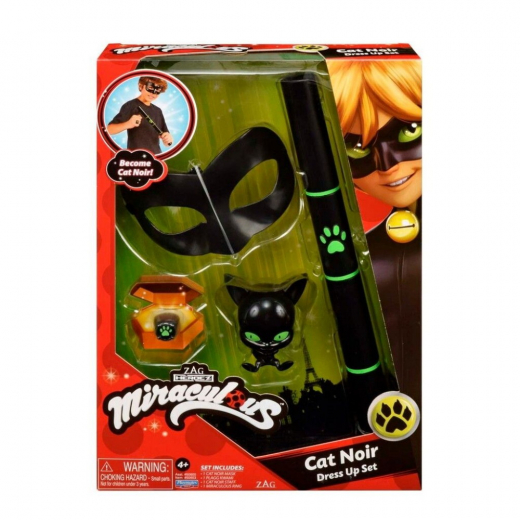 Miraculous - Cat Noir Dress Up Set i gruppen LEKSAKER / Rollek / Utklädnad hos Spelexperten (60-50603)