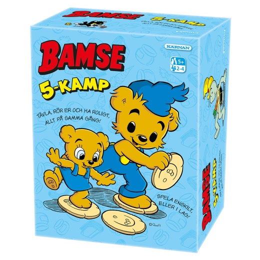 Bamse 5-Kamp i gruppen SÄLLSKAPSSPEL / Barnspel hos Spelexperten (600317)