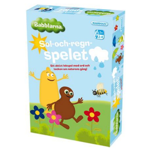 Babblarna: Sol-och-regn-spelet i gruppen SÄLLSKAPSSPEL / Barnspel hos Spelexperten (600327)