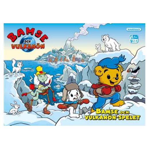 Bamse och Vulkanön-spelet i gruppen SÄLLSKAPSSPEL / Barnspel hos Spelexperten (600333)