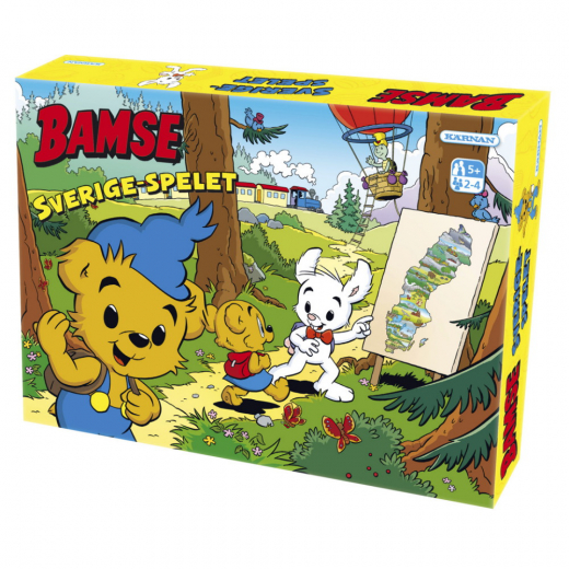 Bamse - Sverige-Spelet i gruppen SÄLLSKAPSSPEL / Familjespel hos Spelexperten (600337)