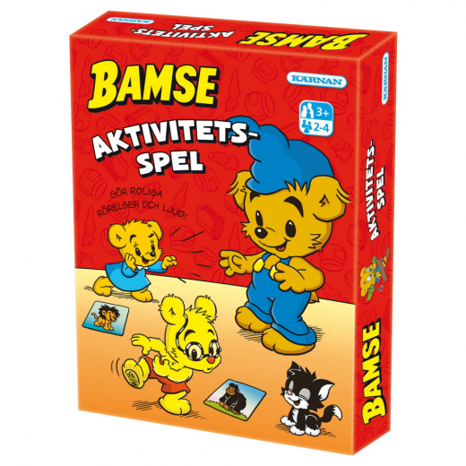 Bamse Aktivitetsspel i gruppen SÄLLSKAPSSPEL / Barnspel hos Spelexperten (600357)