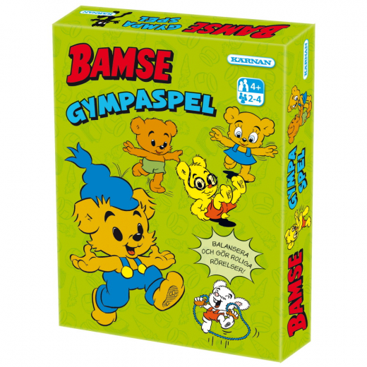Bamses gympaspel i gruppen SÄLLSKAPSSPEL / Barnspel hos Spelexperten (600360)