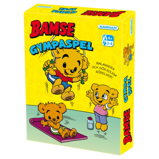 Bamses gympaspel i gruppen SÄLLSKAPSSPEL / Barnspel hos Spelexperten (600360)
