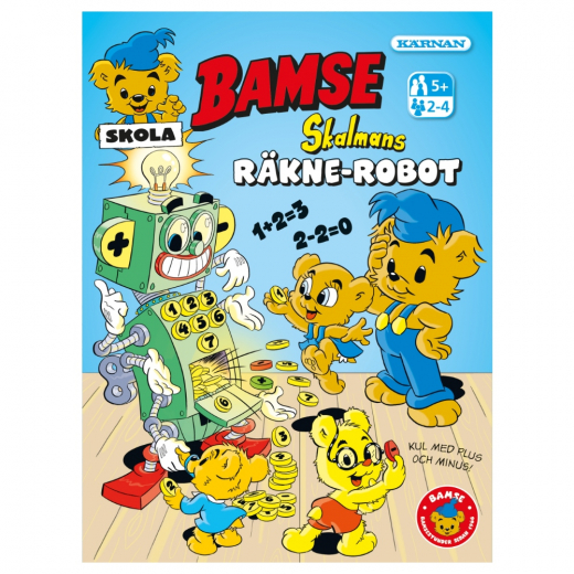 Bamse Spel Räknerobot i gruppen SÄLLSKAPSSPEL / Barnspel hos Spelexperten (600374)