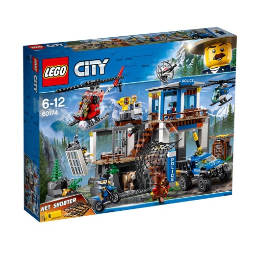 LEGO City - Bergspolisens Högkvarter 60174 i gruppen  hos Spelexperten (60174)
