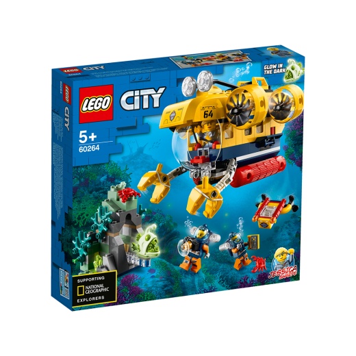 LEGO City - Utforskarubåt 60264 i gruppen  hos Spelexperten (60264)