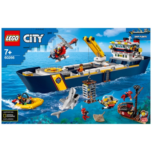 LEGO City - Utforskarskepp 60266 i gruppen  hos Spelexperten (60266)