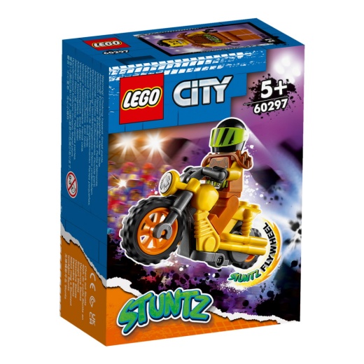 LEGO City Stuntz - Stuntcykel med rivning i gruppen LEKSAKER / Lego / LEGO City hos Spelexperten (60297)