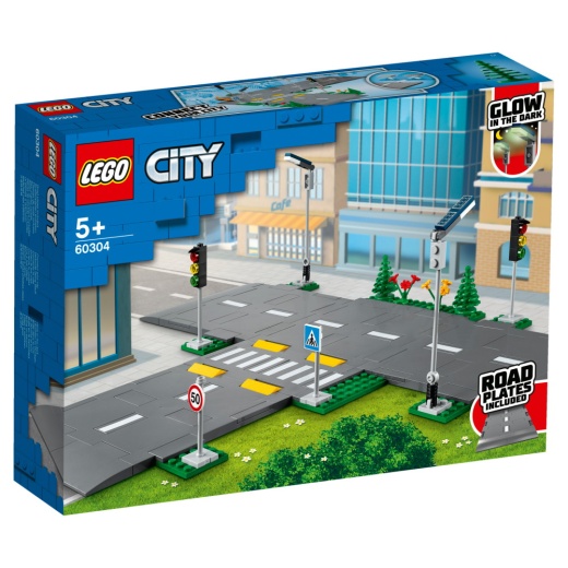LEGO City - Vägplattor i gruppen LEKSAKER / Lego / LEGO City hos Spelexperten (60304)