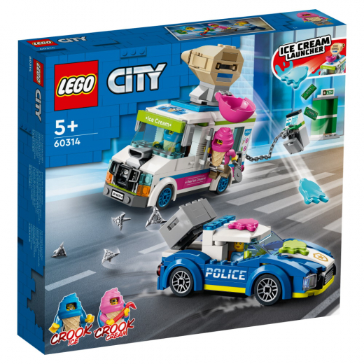 LEGO City - Polisjakt efter glassbil i gruppen  hos Spelexperten (60314)