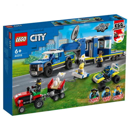 LEGO City - Polisens mobila kommandofordon i gruppen  hos Spelexperten (60315)