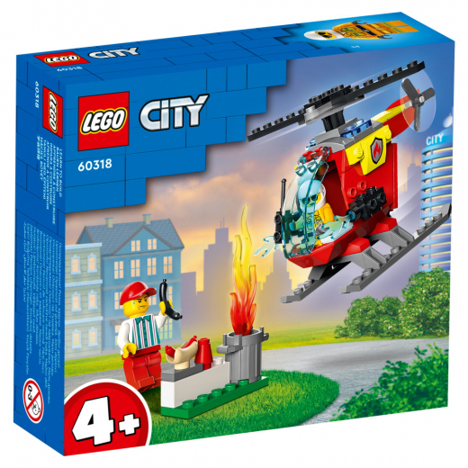 LEGO City - Brandhelikopter i gruppen LEKSAKER / LEGO / LEGO City hos Spelexperten (60318)