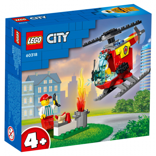 LEGO City - Brandhelikopter i gruppen  hos Spelexperten (60318)