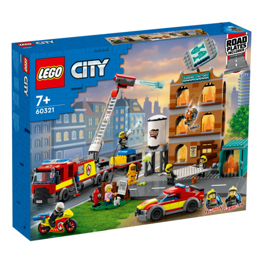 LEGO City - Brandkår i gruppen  hos Spelexperten (60321)