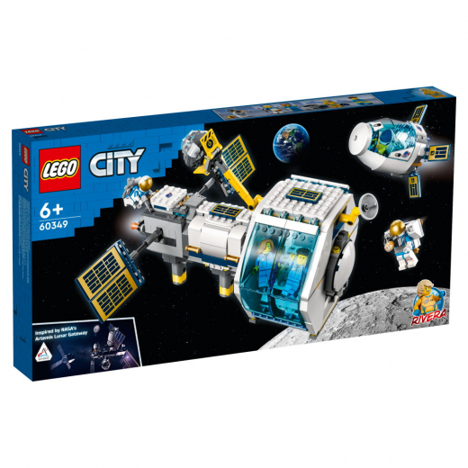 LEGO City - Månstation i gruppen LEKSAKER / LEGO / LEGO City hos Spelexperten (60349)