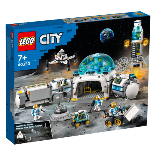 LEGO City - Månforskningsbas i gruppen LEKSAKER / LEGO / LEGO City hos Spelexperten (60350)