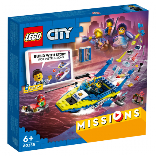 LEGO City - Uppdrag med sjöpolisen i gruppen LEKSAKER / LEGO / LEGO City hos Spelexperten (60355)