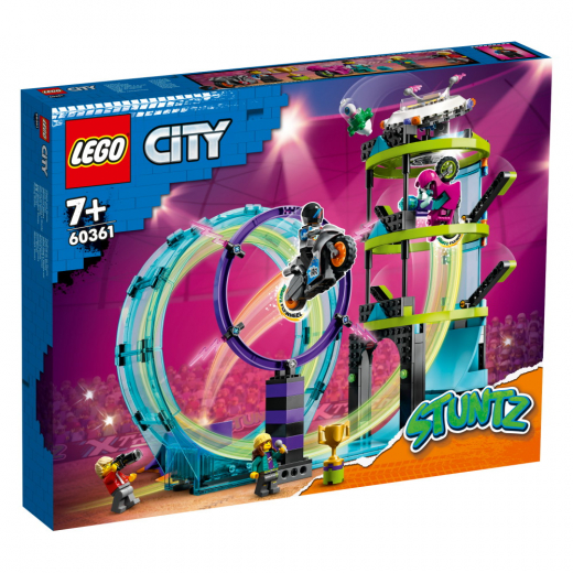 LEGO City - Ultimat stuntförarutmaning i gruppen LEKSAKER / LEGO / LEGO City hos Spelexperten (60361)