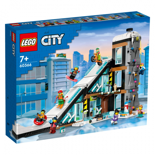 LEGO City - Skid- och klättercenter i gruppen LEKSAKER / LEGO / LEGO City hos Spelexperten (60366)