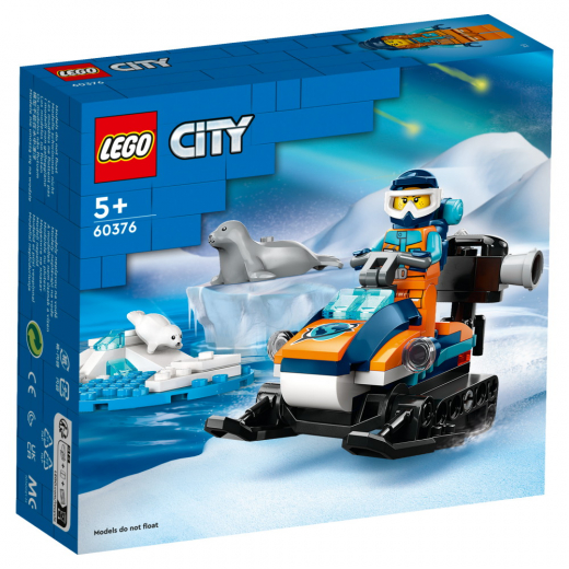 LEGO City - Polarutforskare och snöskoter i gruppen  hos Spelexperten (60376)