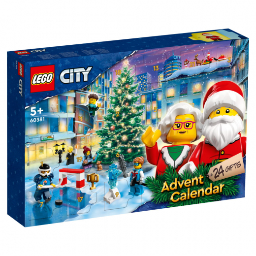 LEGO Adventskalender - City adventskalender 2023 i gruppen LEKSAKER / LEGO / LEGO Adventskalender hos Spelexperten (60381)