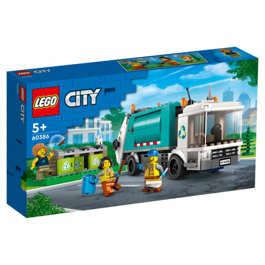 LEGO City - Återvinningsbil i gruppen LEKSAKER / LEGO / LEGO City hos Spelexperten (60386)
