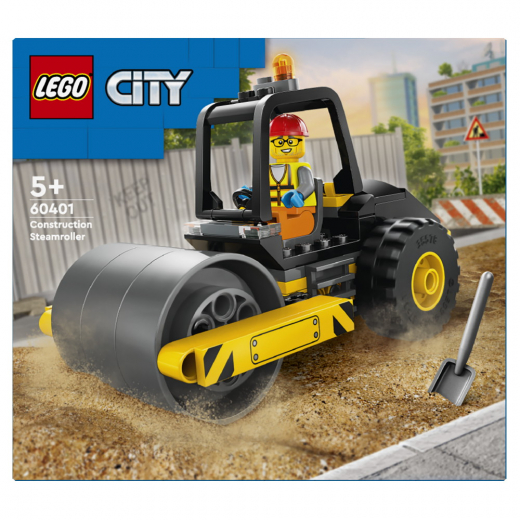 LEGO City -  Ångvält i gruppen LEKSAKER / LEGO / LEGO City hos Spelexperten (60401)
