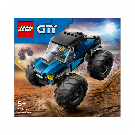 LEGO City - Blå monstertruck i gruppen LEKSAKER / LEGO / LEGO City hos Spelexperten (60402)