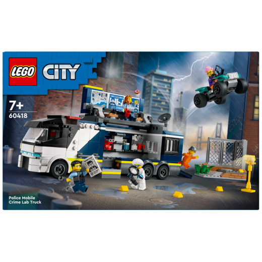 LEGO City - Polisens mobila laboratoriebil i gruppen LEKSAKER / LEGO / LEGO City hos Spelexperten (60418)