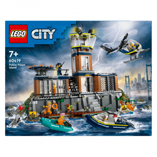 LEGO City - Polisens fängelseö i gruppen LEKSAKER / LEGO / LEGO City hos Spelexperten (60419)