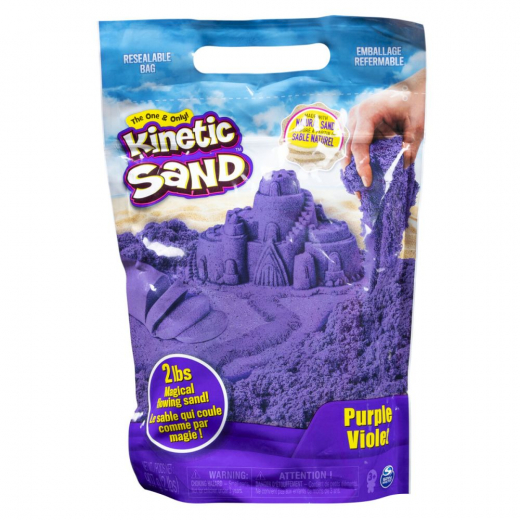 Kinetisk Sand - Lila i gruppen LEKSAKER / Skapa & måla / Kinetic Sand hos Spelexperten (6046035-2)